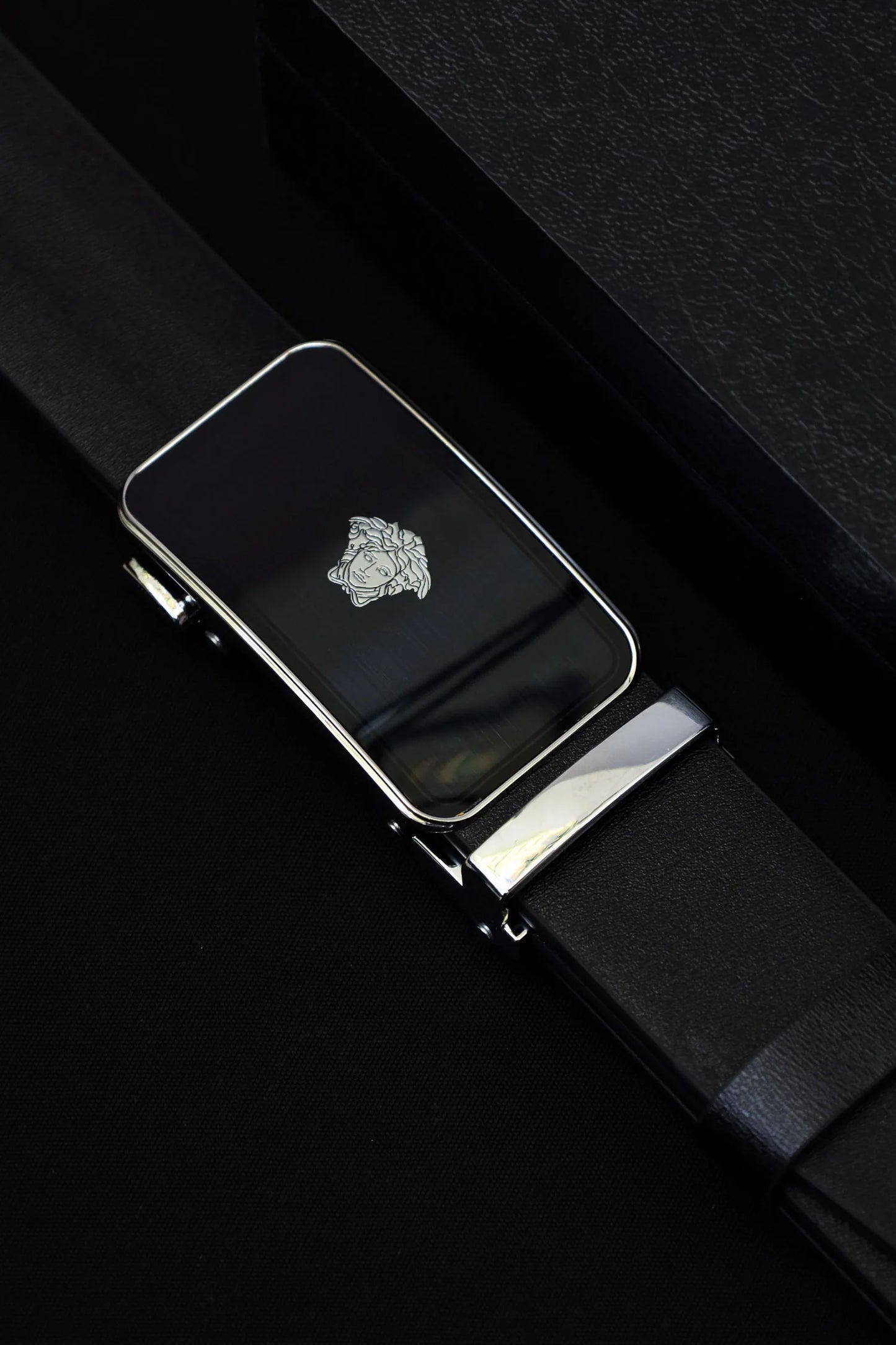 Sale 30% Vrsce Metal Alloy Automatic Buckle Branded Belt