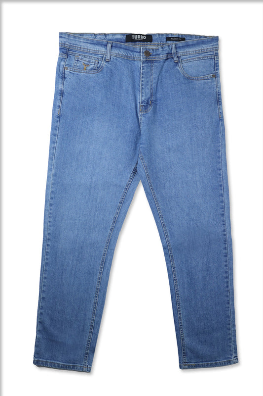 Big Size Classic Fit Titan-Tough Turbo Denim Jeans In Sky Blue Big Size Classic Fit Titan-Tough Turbo Denim Jeans In Sky Blue Big Size Classic Fit Titan-Tough Turbo Denim Jeans In Sky Blue